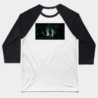 Atlas with Rapture in background (Bioshock Infinite) Baseball T-Shirt